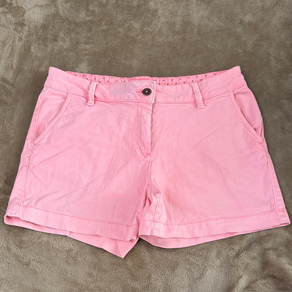 Women's Pink Casual Bermuda Shorts